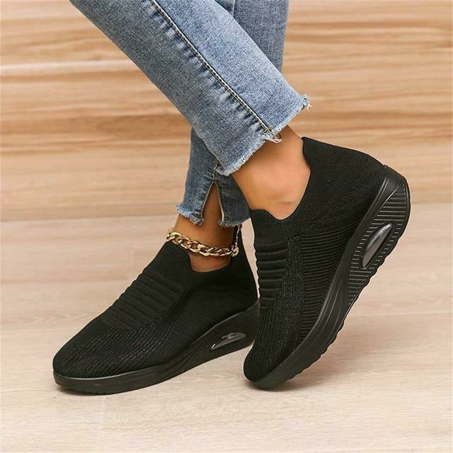 Casual Gestreepte Sneakers