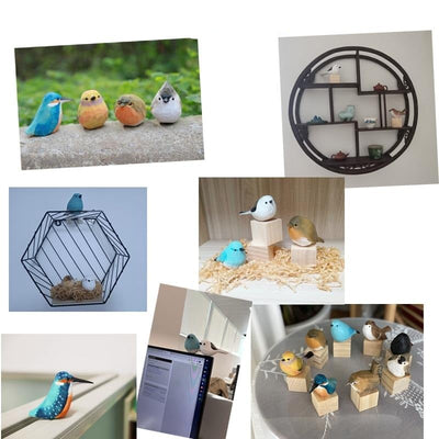 1+1 GRATIS | Tjilpy™ - Unieke handgemaakte houten vogels [Laatste dag korting]