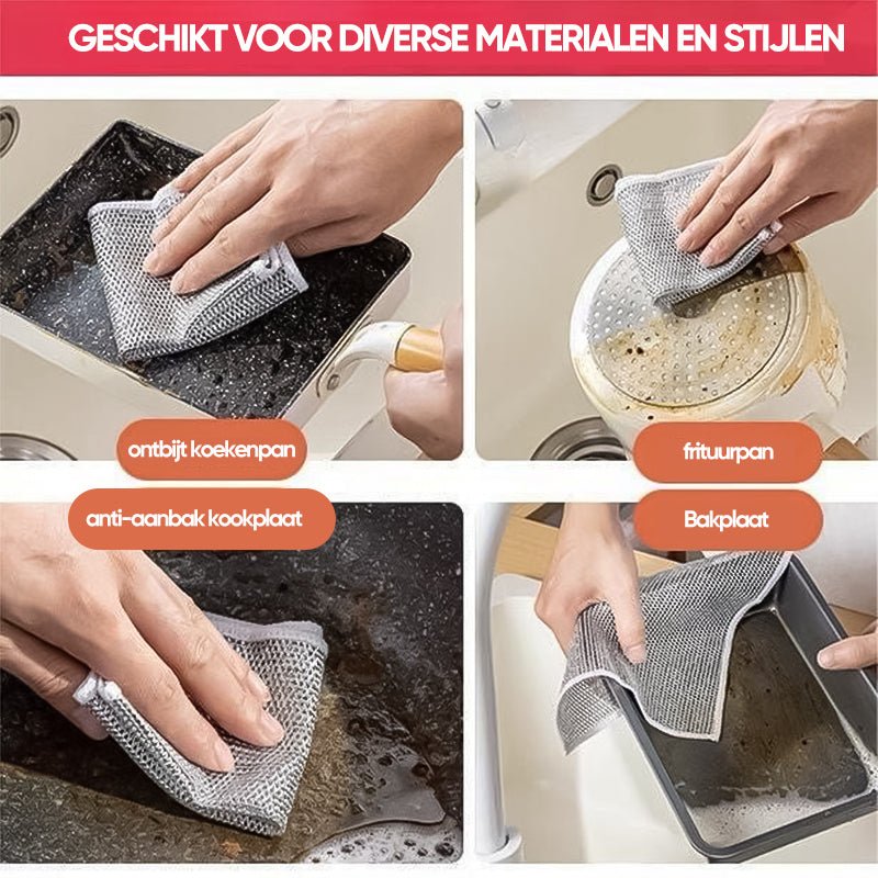 Schoonmaakdoek | Krasvrij & Multifunctioneel