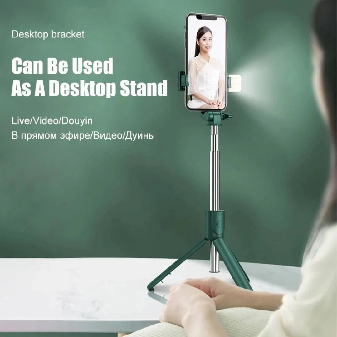 Selfiestick | 6-in-1 Draadloze Bluetooth