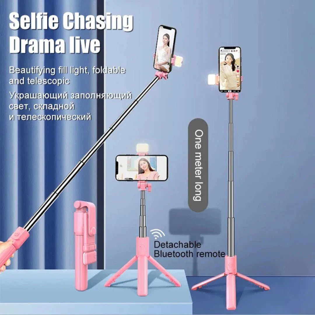 Selfiestick | 6-in-1 Draadloze Bluetooth