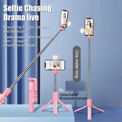 Selfiestick | 6-in-1 Draadloze Bluetooth