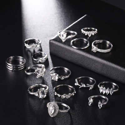 Set Ringen van 15 stuks