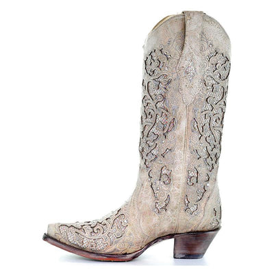 Sofia&Aurora™ - Western Laarzen met Luxe Strass-inleg