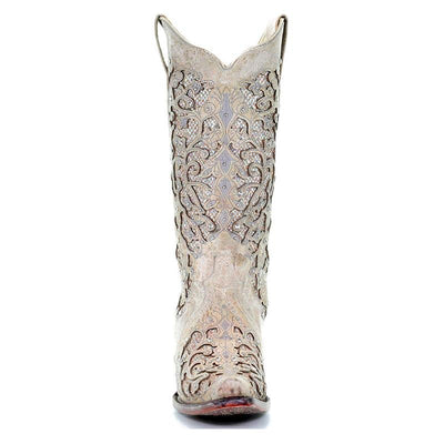 Sofia&Aurora™ - Western Laarzen met Luxe Strass-inleg