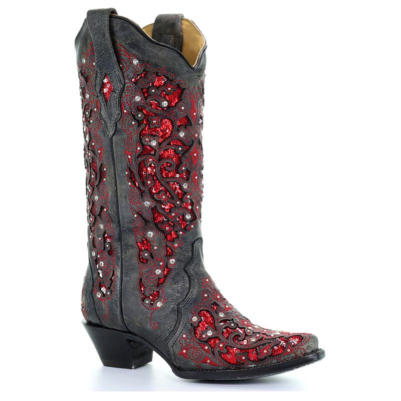 Sofia&Aurora™ - Western Laarzen met Luxe Strass-inleg