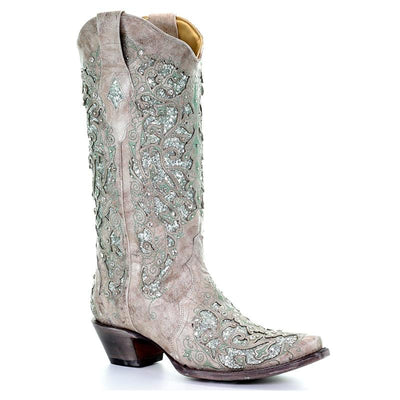 Sofia&Aurora™ - Western Laarzen met Luxe Strass-inleg