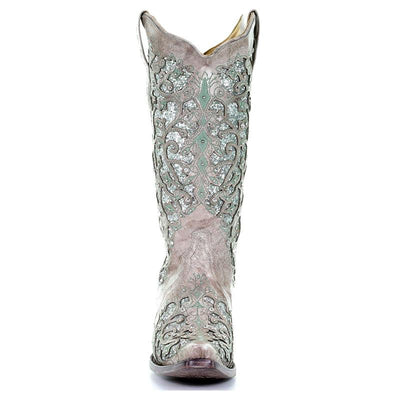 Sofia&Aurora™ - Western Laarzen met Luxe Strass-inleg