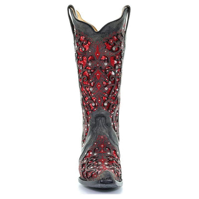 Sofia&Aurora™ - Western Laarzen met Luxe Strass-inleg