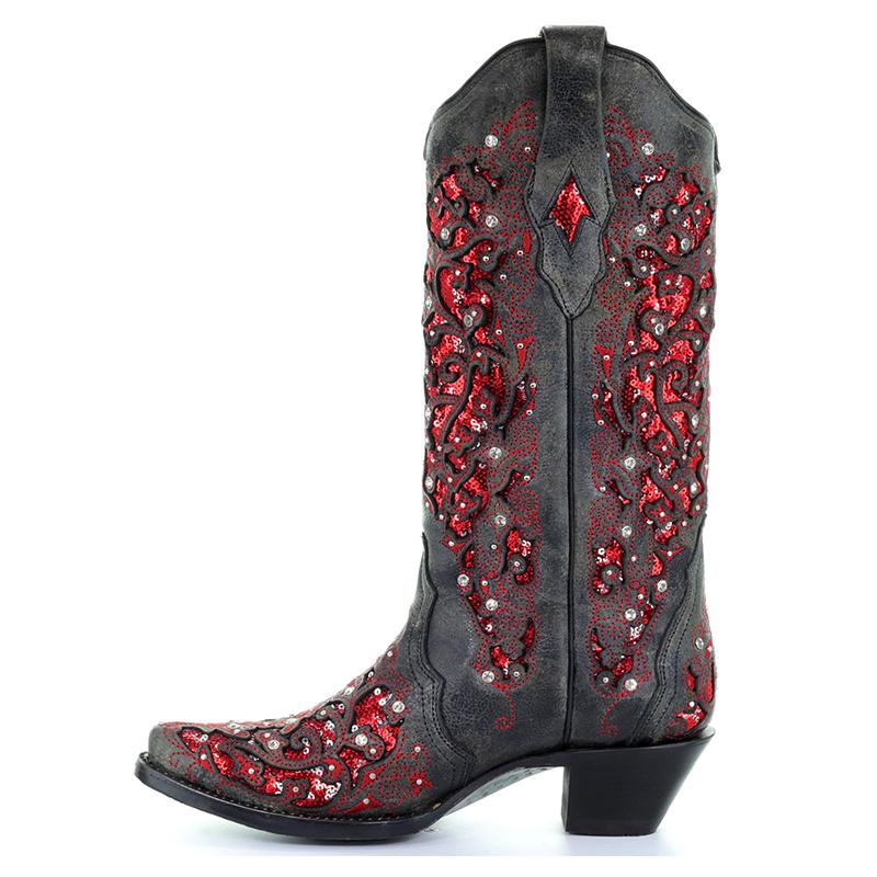 Sofia&Aurora™ - Western Laarzen met Luxe Strass-inleg