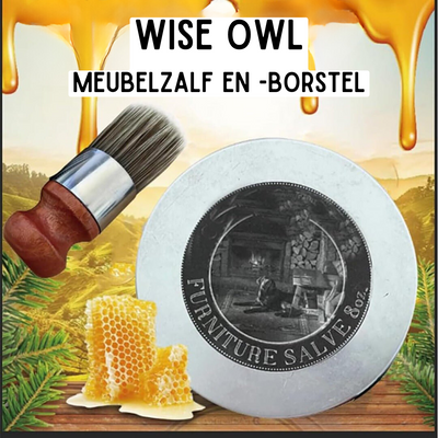 Wise Owl | Meubelzalf en -Borstel