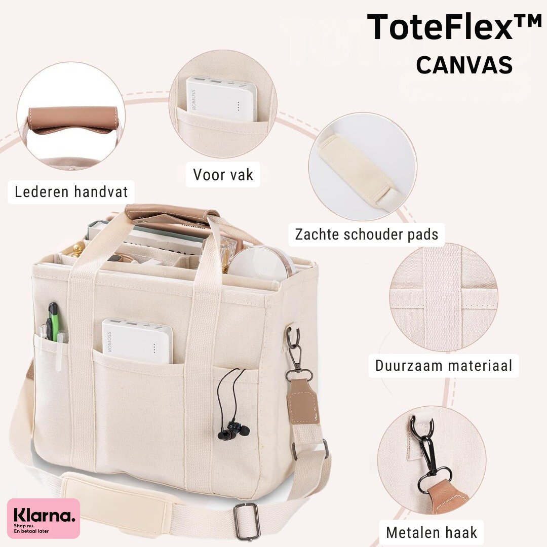 ToteFlex™ | Canvas Draagtas