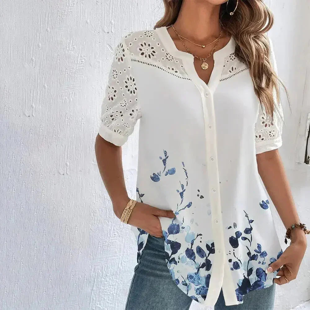 Cinthia® | Zachte en luchtige zomerblouse