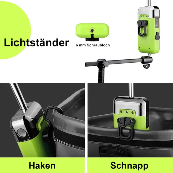 HappyFishing™ - Draagbare LED sensor zuurstofpomp voor buiten [Laatste dag korting]