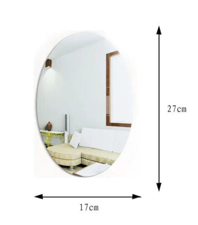 Zelfklevende Spiegel | Ovale Vorm