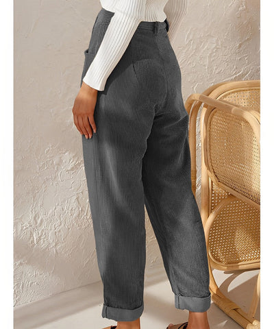 Camilla™ - Trendy en High-Waist Ribbroek